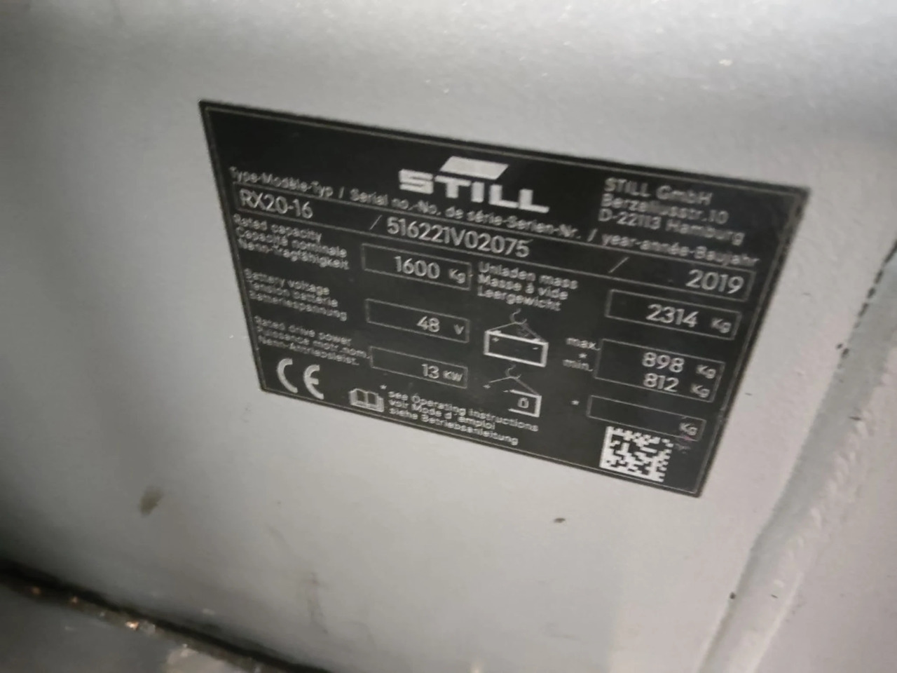 STILL RX20-16/LiIon - El-truck: bilde 4 STILL RX20-16/LiIon - El-truck: bilde 4