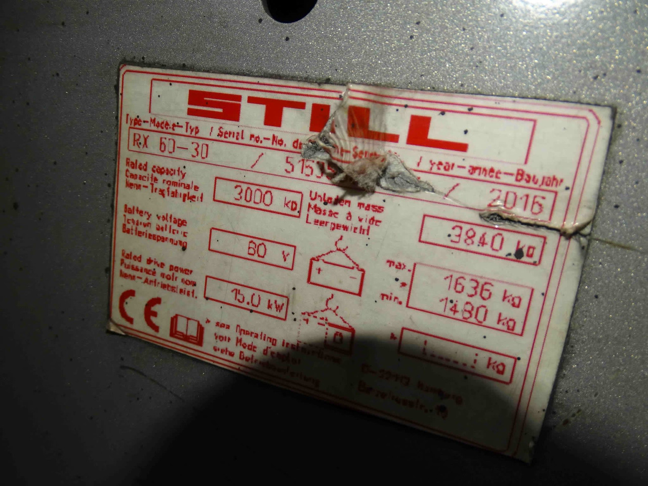 STILL RX60-30 - El-truck: bilde 2 STILL RX60-30 - El-truck: bilde 2