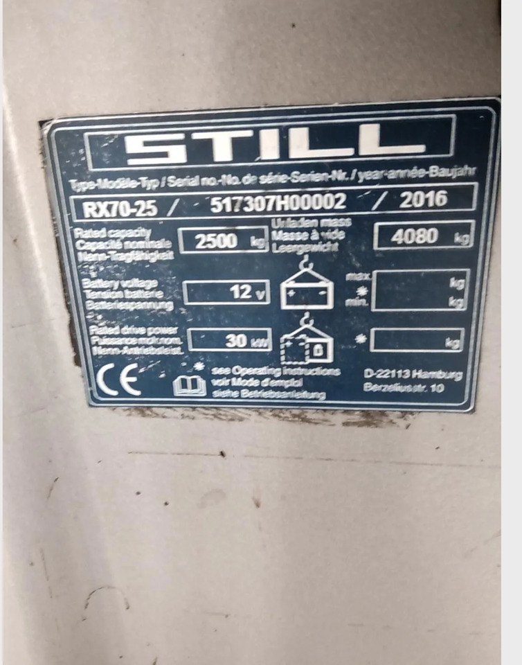 STILL RX70-25T - Gasstruck: bilde 5 STILL RX70-25T - Gasstruck: bilde 5