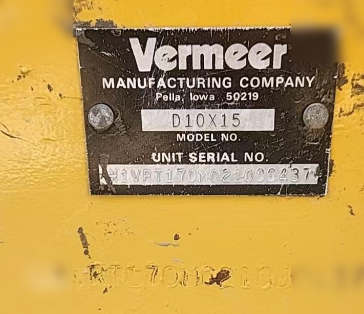 2002 VERMEER NAVIGATOR D10X15 - Styrt boring: bilde 4 2002 VERMEER NAVIGATOR D10X15 - Styrt boring: bilde 4