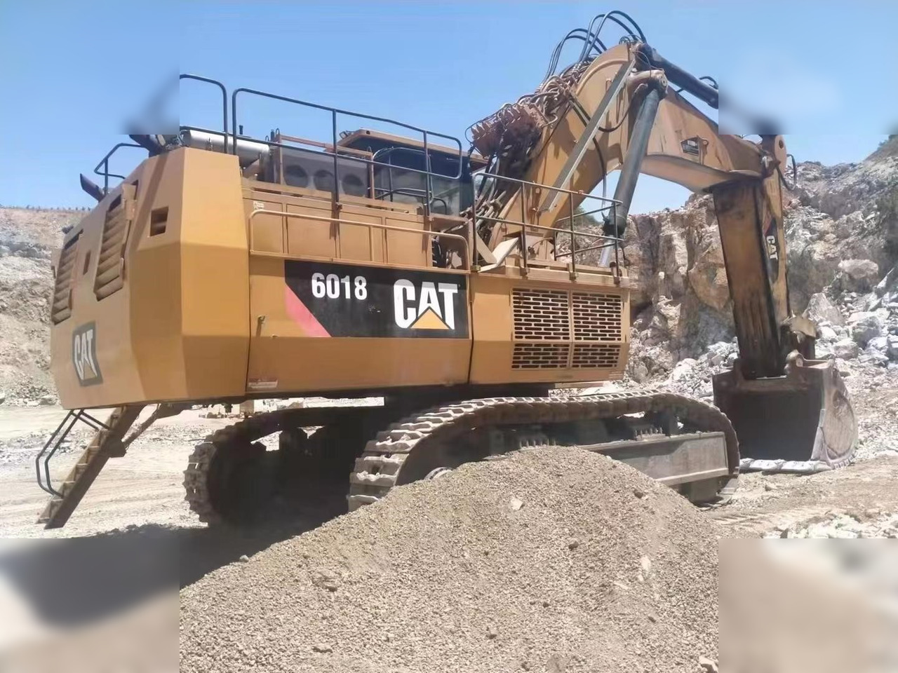 2013 CATERPILLAR 6018 - Beltegraver: bilde 4 2013 CATERPILLAR 6018 - Beltegraver: bilde 4