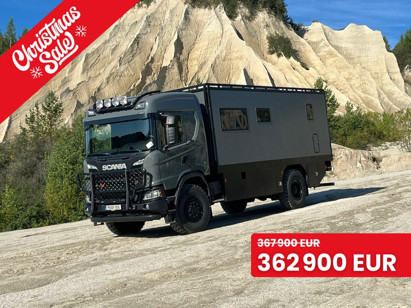 Scania G 410 XT 4x4 FULLY EQUIPPED EXPEDITION TRUCK - Bobil: bilde 1 Scania G 410 XT 4x4 FULLY EQUIPPED EXPEDITION TRUCK - Bobil: bilde 1