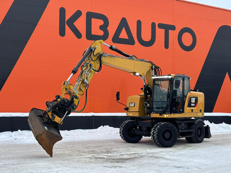 Caterpillar M 314 F ROTOTILT / CENTRAL LUBRICATION / AC / TRAILER ROBUS YEAR 2017 - Hjulgraver: bilde 1 Caterpillar M 314 F ROTOTILT / CENTRAL LUBRICATION / AC / TRAILER ROBUS YEAR 2017 - Hjulgraver: bilde 1