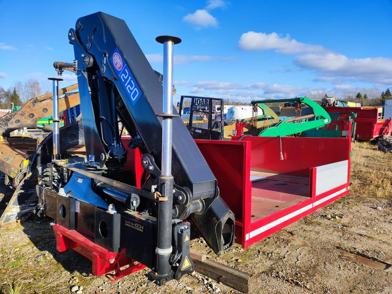 HMF 2120K-RC WITH PLATFORM ALMOST NEW - Lastebilkran for Lastebil: bilde 1 HMF 2120K-RC WITH PLATFORM ALMOST NEW - Lastebilkran for Lastebil: bilde 1