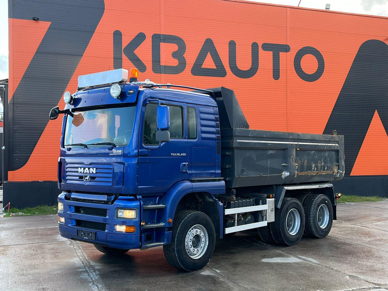 MAN TGA 26.480 6x4 FULL STEEL / BOX L=4581 mm - Tippbil: bilde 1 MAN TGA 26.480 6x4 FULL STEEL / BOX L=4581 mm - Tippbil: bilde 1