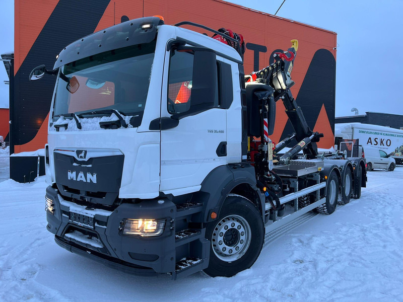 MAN TGS 35.480 8x4*4 FASSI F275 / HYVALIFT 26 ton / L=6300 mm - Krokbil: bilde 2 MAN TGS 35.480 8x4*4 FASSI F275 / HYVALIFT 26 ton / L=6300 mm - Krokbil: bilde 2