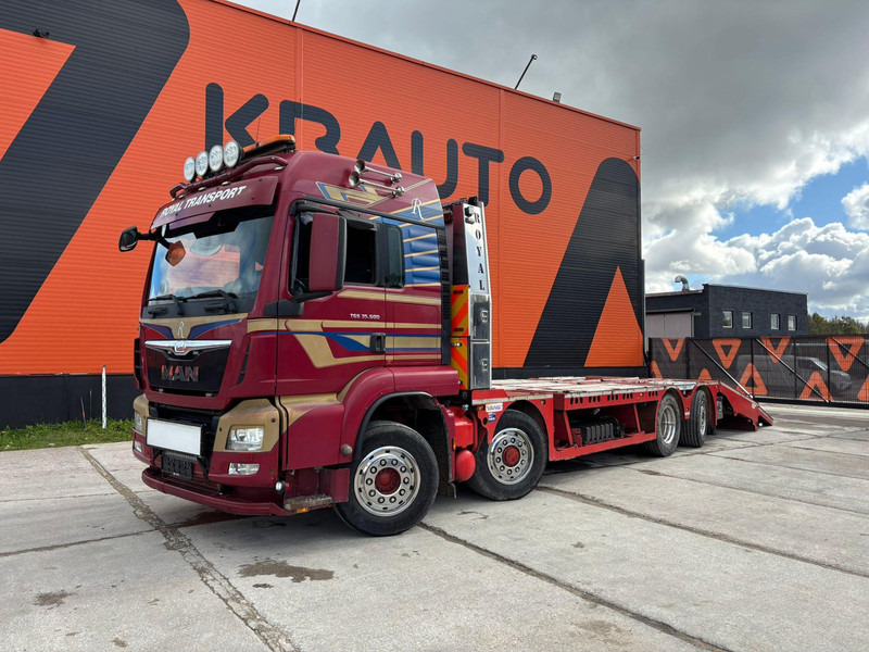 MAN TGS 35.480 8x4H-6 HYDRODRIVE / PLATFORM L=9160 mm / WINCH - Transporter lastebil: bilde 2 MAN TGS 35.480 8x4H-6 HYDRODRIVE / PLATFORM L=9160 mm / WINCH - Transporter lastebil: bilde 2