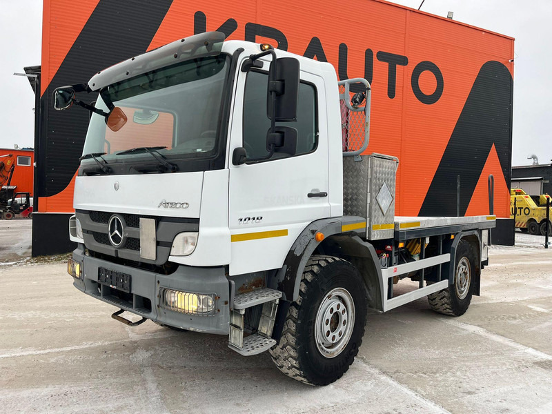 Mercedes-Benz Atego 1018 4x4 ONLY 18844 km ! / FULL STEEL / DRUM BRAKES / PLATFORM L=3500 mm - Planbil: bilde 2 Mercedes-Benz Atego 1018 4x4 ONLY 18844 km ! / FULL STEEL / DRUM BRAKES / PLATFORM L=3500 mm - Planbil: bilde 2