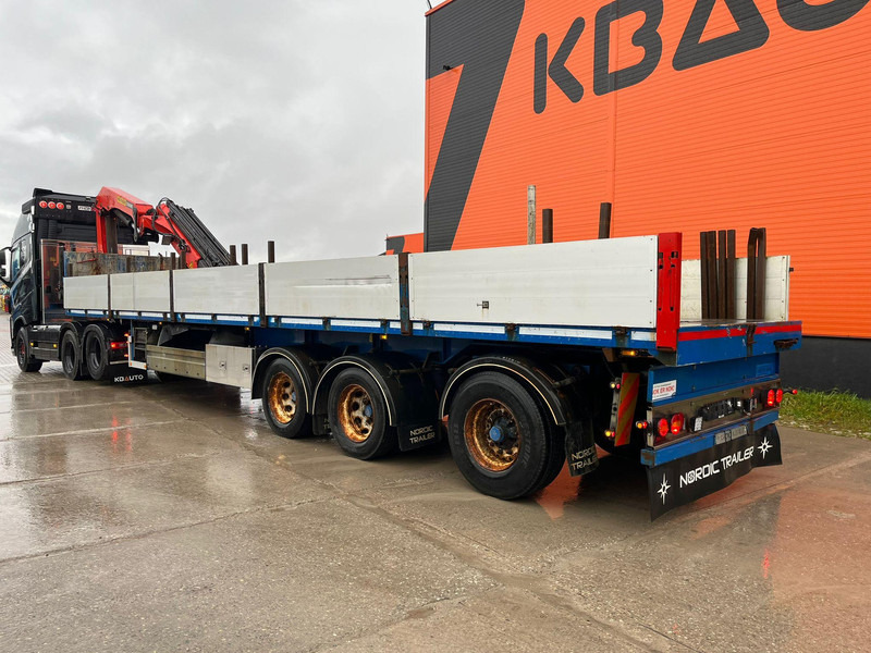 Nordic TRAILER S345 PALFINGER PK23002 / PLATFORM L=12324 mm - Åpen semitrailer: bilde 5 Nordic TRAILER S345 PALFINGER PK23002 / PLATFORM L=12324 mm - Åpen semitrailer: bilde 5