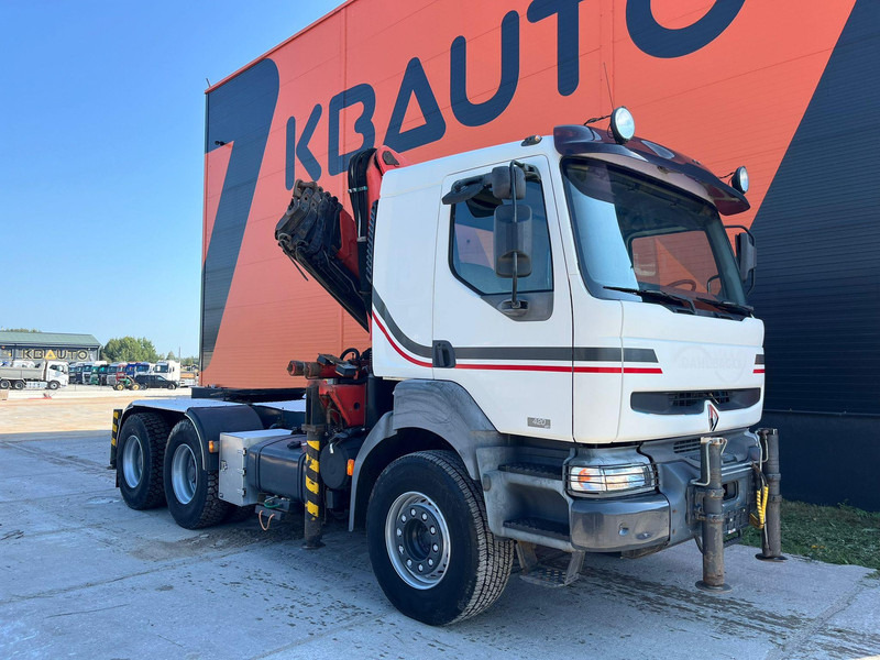 Renault 420 DCI 6x4 PK 32080 / FULL STEEL - Planbil, Kranbil: bilde 4 Renault 420 DCI 6x4 PK 32080 / FULL STEEL - Planbil, Kranbil: bilde 4