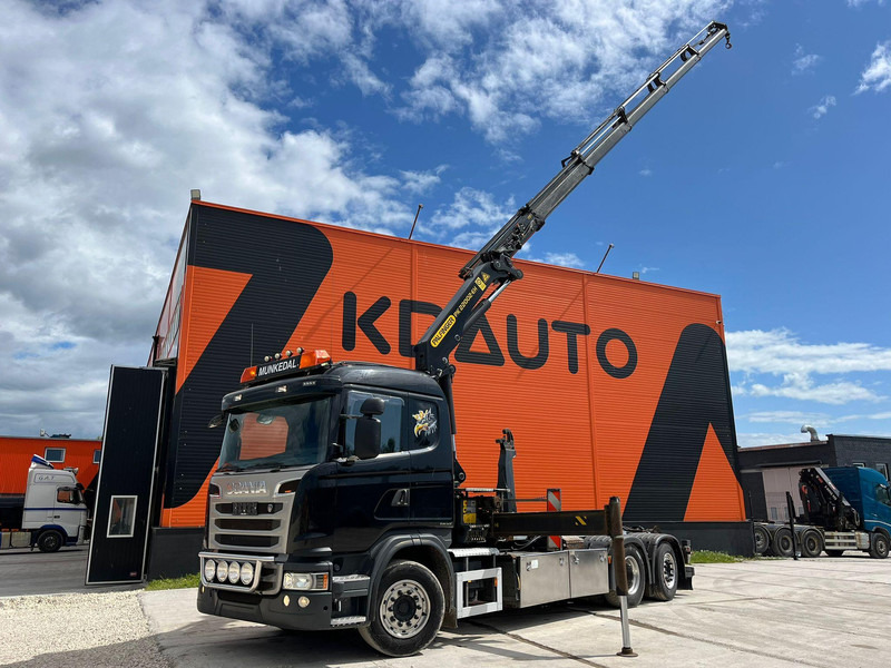 Scania G 440 6x2*4 PK22002 + JIB / PALFINGER 20 ton / L=5000 mm - Krokbil, Kranbil: bilde 1 Scania G 440 6x2*4 PK22002 + JIB / PALFINGER 20 ton / L=5000 mm - Krokbil, Kranbil: bilde 1