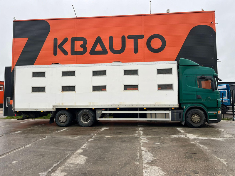 Scania G 480 6x2*4 BOX L=9212 mm / COOLANT LEAKAGE ON 3 RD CYLINDER - Dyretransport lastebil: bilde 5 Scania G 480 6x2*4 BOX L=9212 mm / COOLANT LEAKAGE ON 3 RD CYLINDER - Dyretransport lastebil: bilde 5