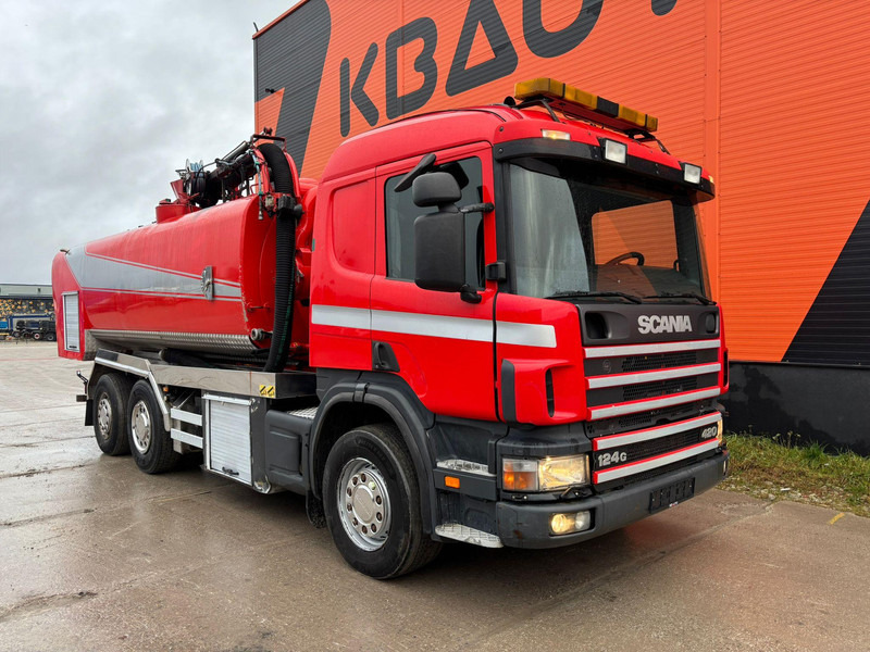 Scania P 124 6x2*4 KORP&SON / TANK 8000 l / VACUUM Wittig RFW260 / PRESSURE Uraca DK716 140 bar / 400 l/min - Vakuum lastebil: bilde 3 Scania P 124 6x2*4 KORP&SON / TANK 8000 l / VACUUM Wittig RFW260 / PRESSURE Uraca DK716 140 bar / 400 l/min - Vakuum lastebil: bilde 3