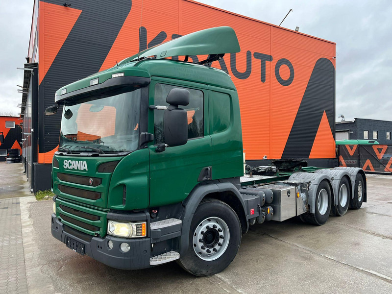 Scania P 450 8x4*4 FOR SALE AS CHASSIS / HYDRAULICS - Chassis lastebil: bilde 2 Scania P 450 8x4*4 FOR SALE AS CHASSIS / HYDRAULICS - Chassis lastebil: bilde 2