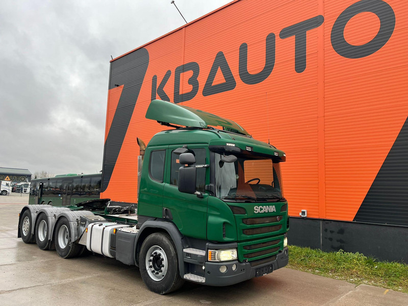 Scania P 450 8x4*4 FOR SALE AS CHASSIS / HYDRAULICS - Chassis lastebil: bilde 4 Scania P 450 8x4*4 FOR SALE AS CHASSIS / HYDRAULICS - Chassis lastebil: bilde 4