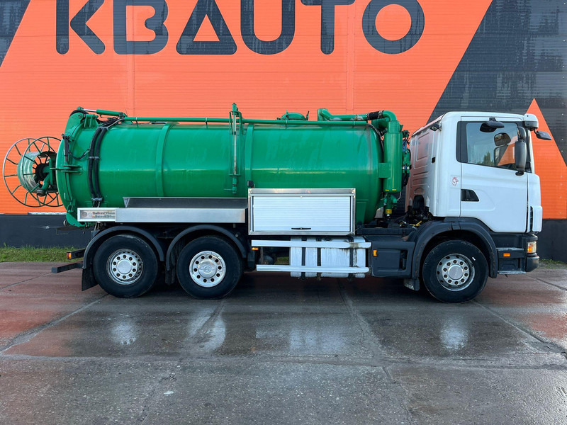 Scania R 124 6x2*4 TANK 1500 I + 13000 l / VACUUM Moro PM200 year 2015 / PRESSURE Pratissoli 500 bar / 200 l/min - Vakuum lastebil: bilde 3 Scania R 124 6x2*4 TANK 1500 I + 13000 l / VACUUM Moro PM200 year 2015 / PRESSURE Pratissoli 500 bar / 200 l/min - Vakuum lastebil: bilde 3