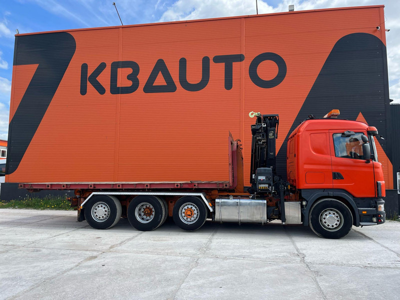 Scania R 144 8x2/4 HIAB 211EP-5 YEAR 2008 / HOOK LIFT L=5400 mm - Krokbil, Kranbil: bilde 5 Scania R 144 8x2/4 HIAB 211EP-5 YEAR 2008 / HOOK LIFT L=5400 mm - Krokbil, Kranbil: bilde 5