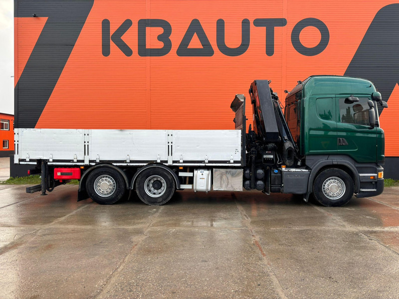 Scania R 410 6x2 HIAB 322EP-5 HIPRO / PLATFORM L=6131 mm - Planbil, Kranbil: bilde 5 Scania R 410 6x2 HIAB 322EP-5 HIPRO / PLATFORM L=6131 mm - Planbil, Kranbil: bilde 5
