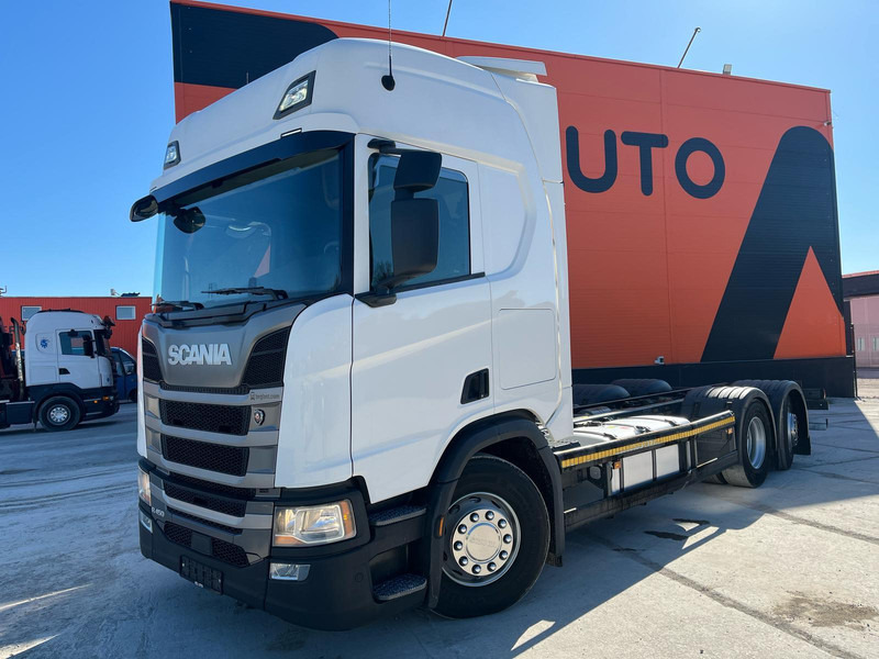 Scania R 450 6x2*4 9 TON FRONT AXLE / RETARDER / CHASSIS L=7286 mm - Chassis lastebil: bilde 2 Scania R 450 6x2*4 9 TON FRONT AXLE / RETARDER / CHASSIS L=7286 mm - Chassis lastebil: bilde 2