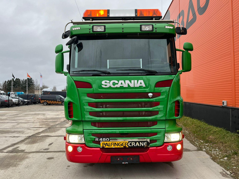 Scania R 480 8x2*6 PK 65002 + JIB / PLATFORM L=7518 mm - Planbil, Kranbil: bilde 3 Scania R 480 8x2*6 PK 65002 + JIB / PLATFORM L=7518 mm - Planbil, Kranbil: bilde 3