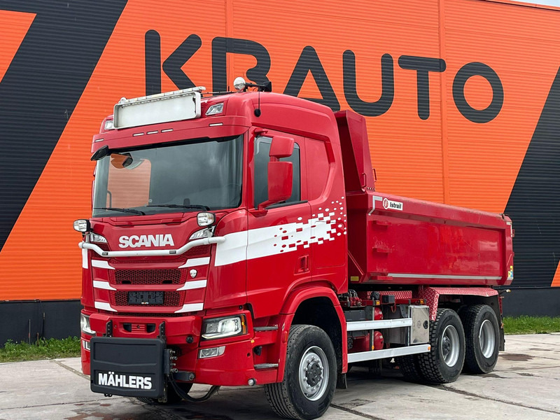 Scania R 500 4x4+2 RETARDER / BIG AXLE / BOX L=4743 mm - Tippbil: bilde 1 Scania R 500 4x4+2 RETARDER / BIG AXLE / BOX L=4743 mm - Tippbil: bilde 1