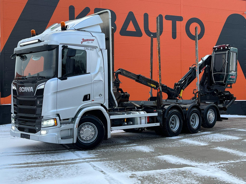 Scania R 520 8x4*4 RETARDER - Tømmerbil, Kranbil: bilde 2 Scania R 520 8x4*4 RETARDER - Tømmerbil, Kranbil: bilde 2