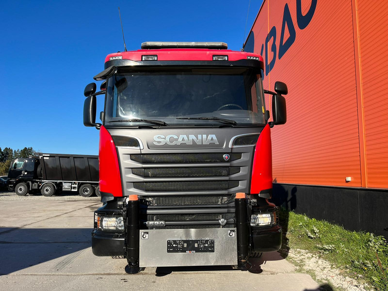 Scania R 520 8x4 COMBI / HIAB 1058E-8 + JIB / PLATFORM L=6269 mm - Planbil, Kranbil: bilde 3 Scania R 520 8x4 COMBI / HIAB 1058E-8 + JIB / PLATFORM L=6269 mm - Planbil, Kranbil: bilde 3