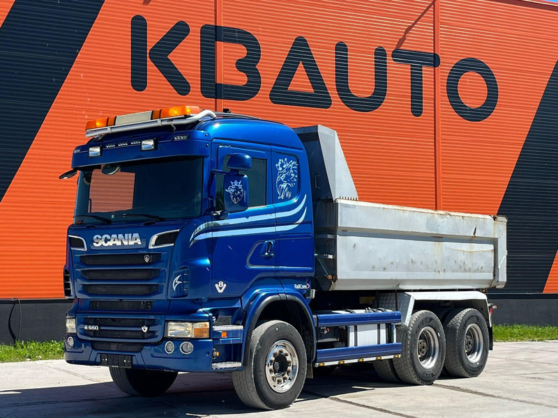 Scania R 560 6x4 RETARDER / FULL STEEL / BIG AXLES / BOX L=4563 mm - Tippbil: bilde 1 Scania R 560 6x4 RETARDER / FULL STEEL / BIG AXLES / BOX L=4563 mm - Tippbil: bilde 1