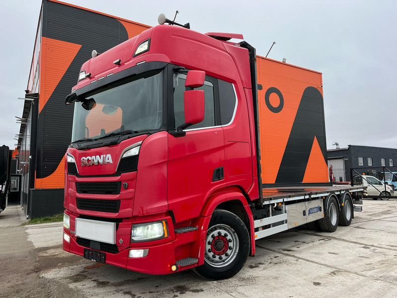 Scania R 580 6x2 RETARDER / 9 TON FRONT AXLE / PLATFORM L=7402 mm - Planbil: bilde 2 Scania R 580 6x2 RETARDER / 9 TON FRONT AXLE / PLATFORM L=7402 mm - Planbil: bilde 2