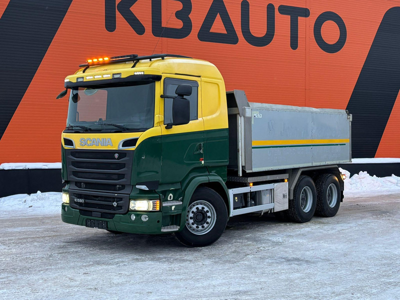 Scania R 580 6x4 RETARDER / BOX L=4922 mm - Tippbil: bilde 1 Scania R 580 6x4 RETARDER / BOX L=4922 mm - Tippbil: bilde 1