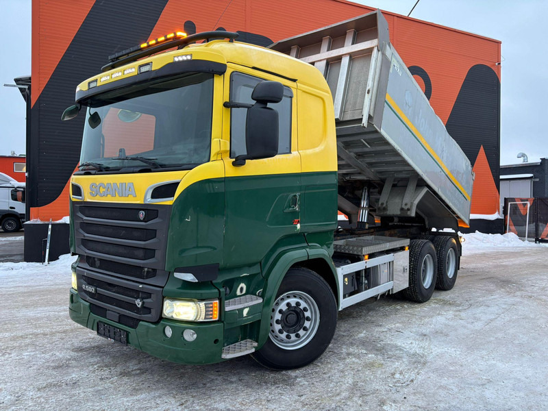 Scania R 580 6x4 RETARDER / BOX L=4922 mm - Tippbil: bilde 2 Scania R 580 6x4 RETARDER / BOX L=4922 mm - Tippbil: bilde 2