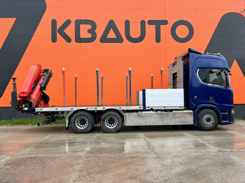 Scania R 650 6x4 PK 24001 / PLATFORM L=6800 mm - Planbil, Kranbil: bilde 5 Scania R 650 6x4 PK 24001 / PLATFORM L=6800 mm - Planbil, Kranbil: bilde 5