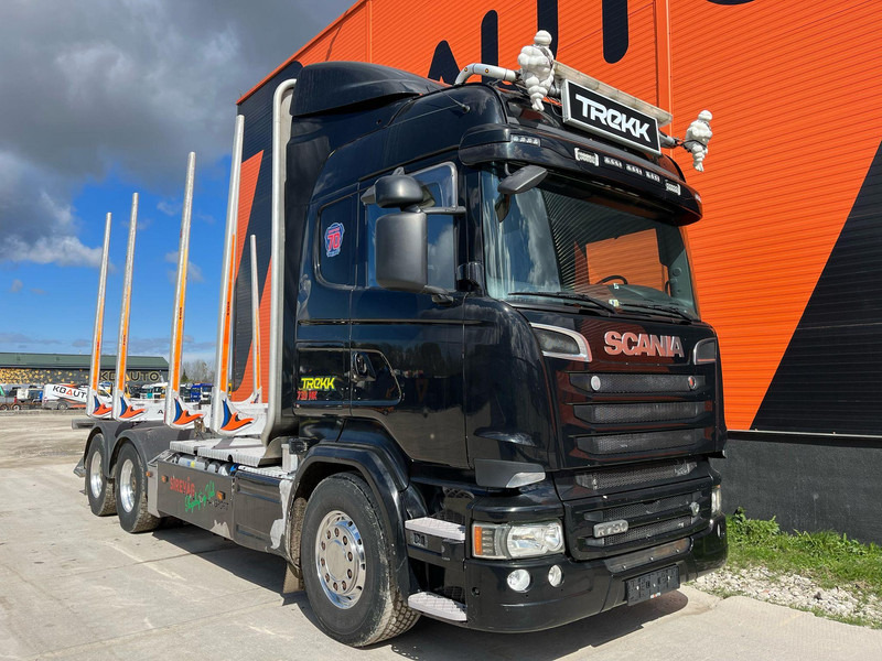 Scania R 730 6x4 RETARDER - Tømmerbil, Kranbil: bilde 4 Scania R 730 6x4 RETARDER - Tømmerbil, Kranbil: bilde 4