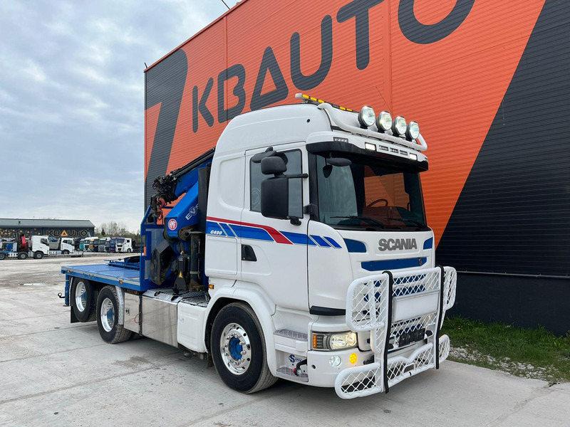 Scania G 490 6x2 HMF 5020 K6 + JIB / RETARDER - Trekkvogn: bilde 4 Scania G 490 6x2 HMF 5020 K6 + JIB / RETARDER - Trekkvogn: bilde 4