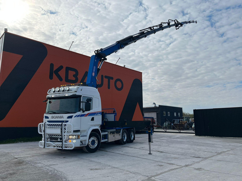 Scania G 490 6x2 HMF 5020 K6 + JIB / RETARDER - Trekkvogn: bilde 1 Scania G 490 6x2 HMF 5020 K6 + JIB / RETARDER - Trekkvogn: bilde 1