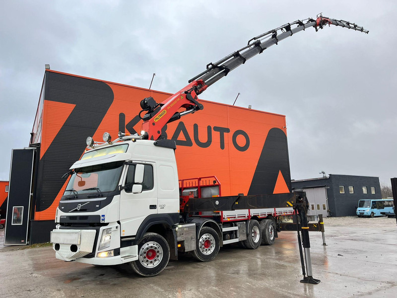 Volvo FM 500 8x2*6 COMBI / EXTENDABLE PLATFORM + TRACTOR / PK65002 + JIB + WINCH / PLATFORM L=6498 mm - Trekkvogn: bilde 1 Volvo FM 500 8x2*6 COMBI / EXTENDABLE PLATFORM + TRACTOR / PK65002 + JIB + WINCH / PLATFORM L=6498 mm - Trekkvogn: bilde 1