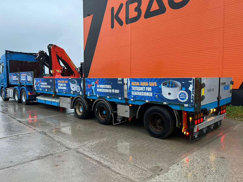 Tyllis Jumbo 3JPA PALFINGER PK23500 / PLATFORM L=9069 mm + 4419 mm - Åpen semitrailer: bilde 4 Tyllis Jumbo 3JPA PALFINGER PK23500 / PLATFORM L=9069 mm + 4419 mm - Åpen semitrailer: bilde 4