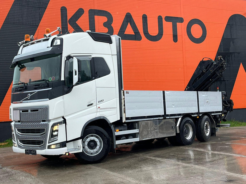 Volvo FH 16 600 6x2*4 HIAB 166E-5 HIPRO / PLATFORM L=6309 mm - Planbil, Kranbil: bilde 2 Volvo FH 16 600 6x2*4 HIAB 166E-5 HIPRO / PLATFORM L=6309 mm - Planbil, Kranbil: bilde 2