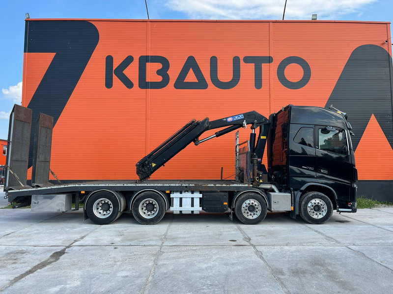 Volvo FH 16 750 8x4 HMF2620K-5 / WINCH / PLATFORM L=7100 mm - Planbil, Kranbil: bilde 5 Volvo FH 16 750 8x4 HMF2620K-5 / WINCH / PLATFORM L=7100 mm - Planbil, Kranbil: bilde 5