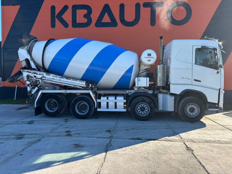 Volvo FH 500 8x4 INTERMIX 10 m3 + CHUTE / TANDEM AXLE LIFT - Betongbil: bilde 4 Volvo FH 500 8x4 INTERMIX 10 m3 + CHUTE / TANDEM AXLE LIFT - Betongbil: bilde 4