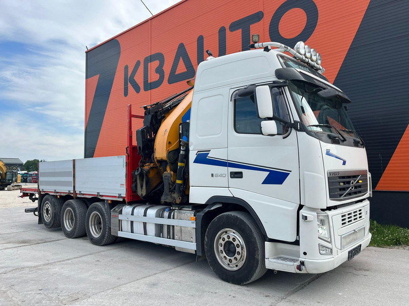 Volvo FH 540 8x4*4 EFFER 525/6S + JIB + WINCH / PLATFORM L=6216 mm - Planbil, Kranbil: bilde 4 Volvo FH 540 8x4*4 EFFER 525/6S + JIB + WINCH / PLATFORM L=6216 mm - Planbil, Kranbil: bilde 4