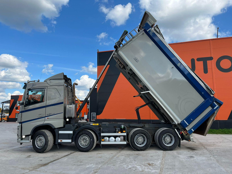 Tippbil Volvo FH 540 8x4 HYDRAULIC TENT / RETARDER / TANDEM AXLE LIFT: bilde 9