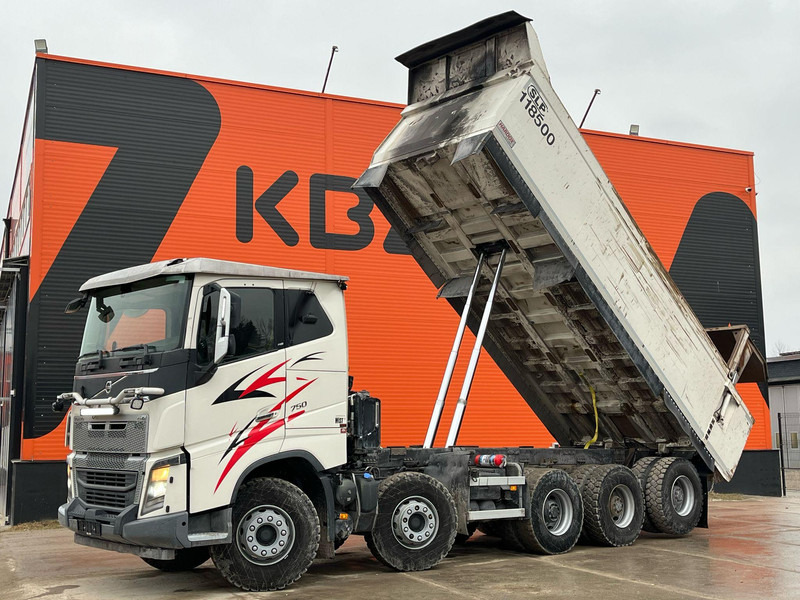 Volvo FH 750 10x4 ADR / RETARDER / FULL STEEL / BOX L=7089 mm - Tippbil: bilde 2 Volvo FH 750 10x4 ADR / RETARDER / FULL STEEL / BOX L=7089 mm - Tippbil: bilde 2