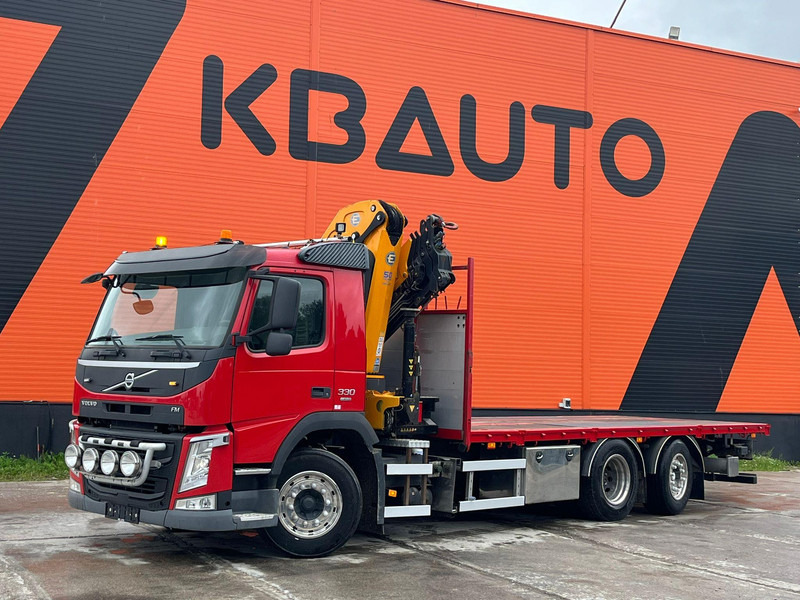 Volvo FM 330 6x2*4 EFFER 215/4S / PLATFORM L=6529 mm - Planbil, Kranbil: bilde 2 Volvo FM 330 6x2*4 EFFER 215/4S / PLATFORM L=6529 mm - Planbil, Kranbil: bilde 2