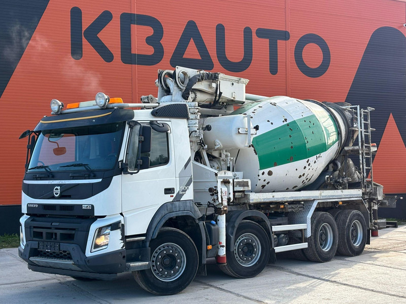 Volvo FMX 500 8x4 PUMI 24-3 - 24 m - 2303 hours / 7 m3 / FULL STEEL - Betongbil: bilde 2 Volvo FMX 500 8x4 PUMI 24-3 - 24 m - 2303 hours / 7 m3 / FULL STEEL - Betongbil: bilde 2