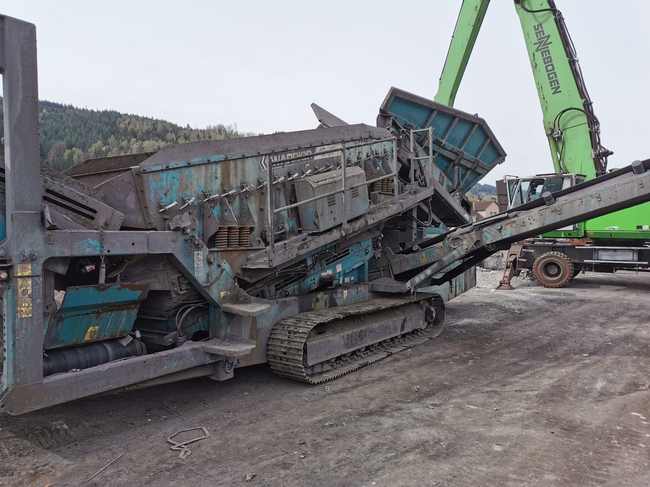 POWERSCREEN Warrior 1800 - Sikteverk: bilde 1 POWERSCREEN Warrior 1800 - Sikteverk: bilde 1