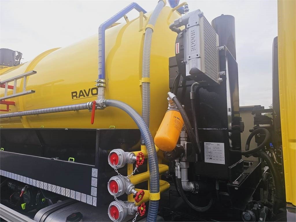 Vakuum lastebil Iveco RAVO WUKO FOR CHANNEL CLEANING druck saug kanal: bilde 9
