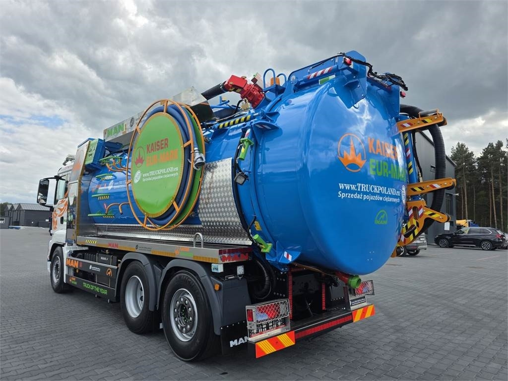 MAN WUKO KAISER EUR-MARK PKL 7.9 FOR CLEANING SEWAGE E - Vakuum lastebil: bilde 5 MAN WUKO KAISER EUR-MARK PKL 7.9 FOR CLEANING SEWAGE E - Vakuum lastebil: bilde 5