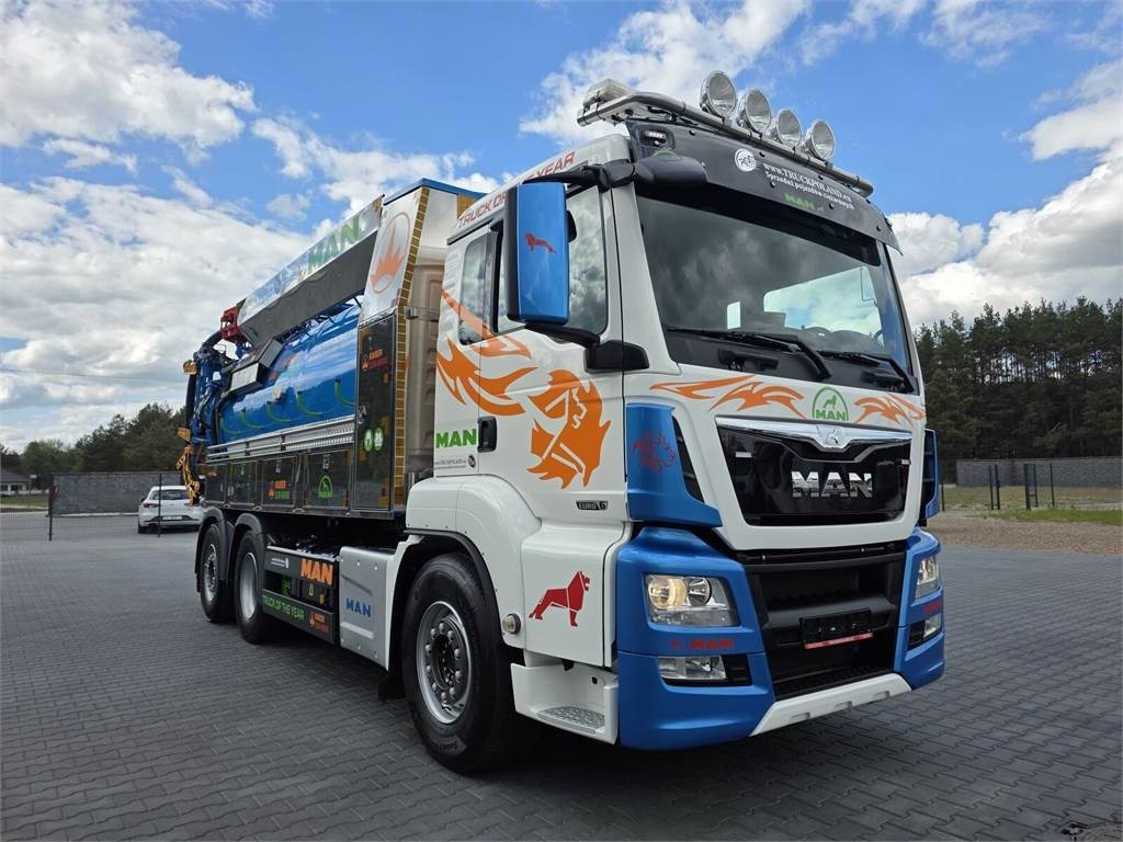 MAN WUKO KAISER EUR-MARK PKL 7.9 FOR CLEANING SEWAGE E - Vakuum lastebil: bilde 2 MAN WUKO KAISER EUR-MARK PKL 7.9 FOR CLEANING SEWAGE E - Vakuum lastebil: bilde 2