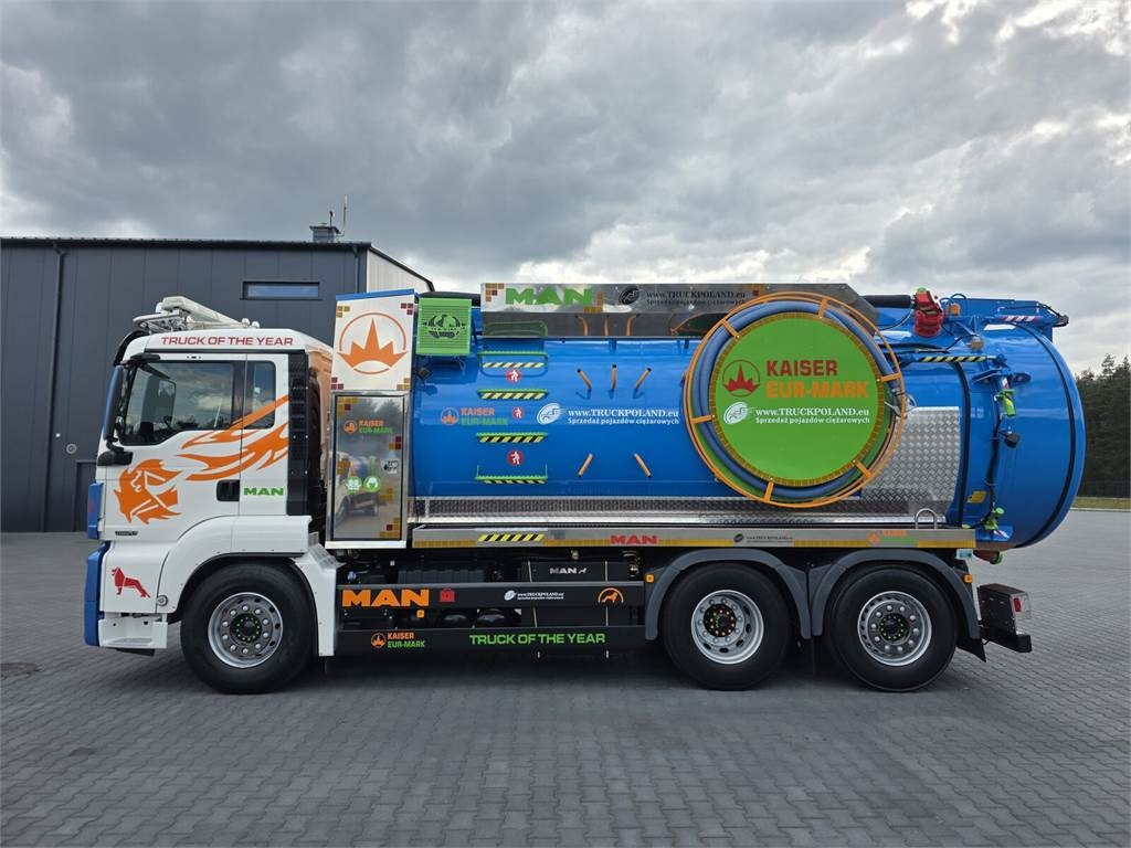MAN WUKO KAISER EUR-MARK PKL 7.9 FOR CLEANING SEWAGE E - Vakuum lastebil: bilde 4 MAN WUKO KAISER EUR-MARK PKL 7.9 FOR CLEANING SEWAGE E - Vakuum lastebil: bilde 4